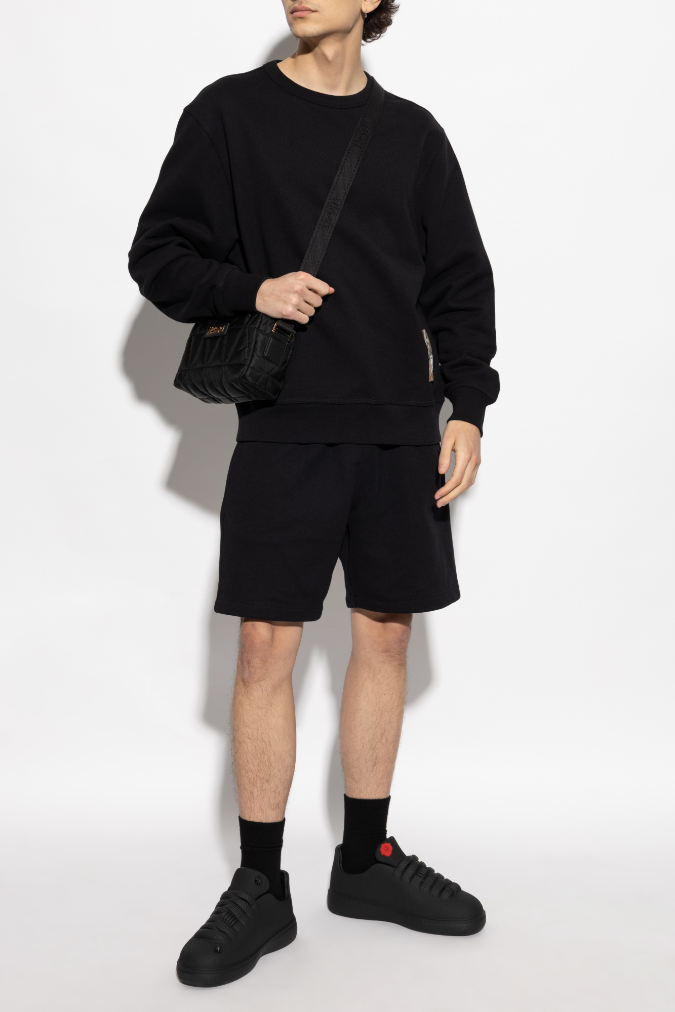 ショートパンツ Burberry Cotton shorts Black 3B13778C-83E9-481E-A578-